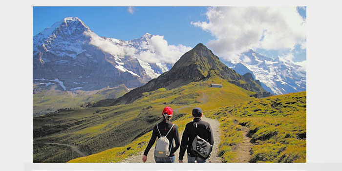 Mountain Hike Switzerland